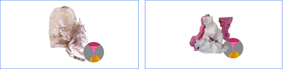 縮合型雕像模具硅膠